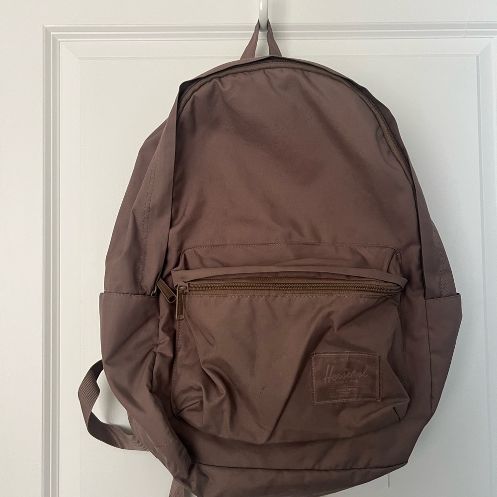 Herschel Supply Company Brown Backpack Ergonomic Design Multiple Compartments